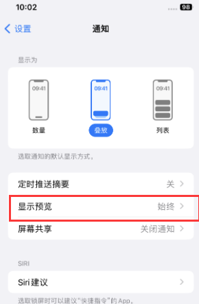 船山苹果售后维修中心分享iPhone手机收不到通知怎么办 