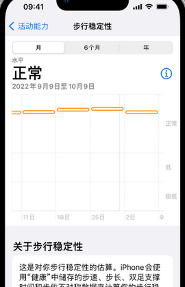 船山iPhone手机维修如何在iPhone开启'步行稳定性通知'