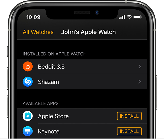 船山苹果手机维修分享如何在 Apple Watch 上下载应用 